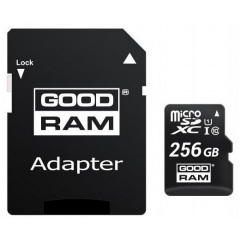 Карта пам'яті GoodRam microSDXC 256GB UHS-I (M1AA-2560R12) + адаптер SD (6570508) Харків