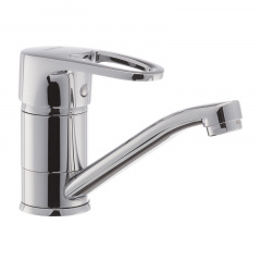 Смеситель для кухни Haiba CEBA 555 излив 15 см (HB0035) Киев