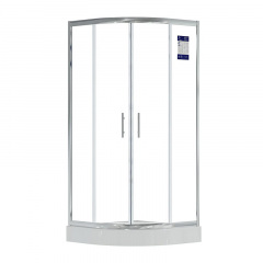 Душевая кабина Britc Lira 80x80 см с поддоном (стекло 4 мм) Изюм
