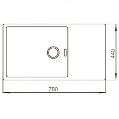 Мийка MIXXUS MX7844-200x1.2-PVD-BLACK (MX0561) Київ