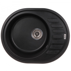 Мийка кухонна ZERIX ZS-6250R-03 Чорна (ZX4548) Суми