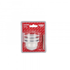 Донний клапан для умивальника Koer PW-01-03 1 1/4'' (кнопка) (Білий) (KR3402) Київ