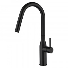 Кухонный смеситель с выдвижным изливом KOER KI-70004-05 (нерж. сталь) (KR3386) Березно