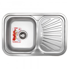 Мийка кухонна ZERIX Z7549-08-180MD (micro decor) (ZS0575) Ізюм