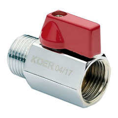 Кран "МИНИ" 1/2" ГШБ KOER KR.401 (KR0156) Запорожье