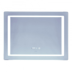 Дзеркало Mixxus Style MR03-80x60 (годинник, LED-підсвічування, антизапотівання) (MI6005) Чернігів