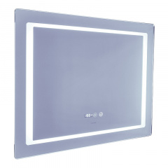 Дзеркало Mixxus Style MR03-80x60 (годинник, LED-підсвічування, антизапотівання) (MI6005) Чернігів