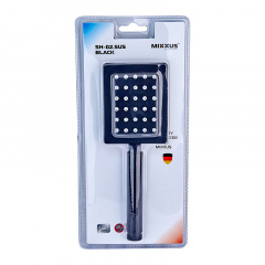 Лійка для душу з нерж. сталі SUS304 Mixxus SH-02.SUS Black (MI6120) Запоріжжя