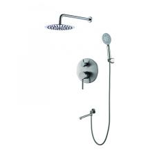 Вбудована душова система Koer KI-66018-02 (з нерж. сталі) (Колір нерж) (KR4794) Полтава