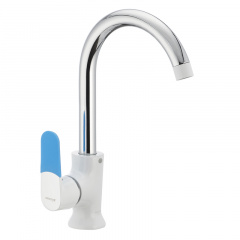 Кухонный смеситель белый Mixxus Premium Tiger 014 (MI0573) Фастів