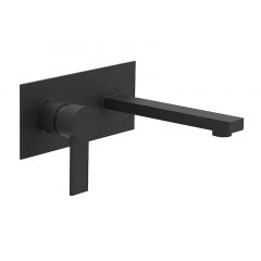 Змішувач для умивальника MIXXUS PREMIUM BENEDICT 001 прихованого монтажу (BLACK) (MI5965) Київ