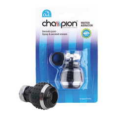 Аератор поворотний M22/M2 (латунна куля) CHAMPION AE-005 (AC0016) Токмак