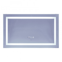 Зеркало Mixxus Warm MR02-100x60 (часы, LED-подсветка, антизапотевание) (MI6003) Житомир