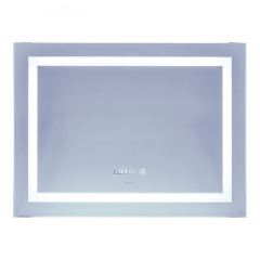 Дзеркало Mixxus Warm MR02-80x60 (годинник, LED-підсвічування, антизапотівання) (MI6004) Кам'янець-Подільський