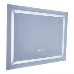 Зеркало Mixxus Light MR01-90x70 (часы, LED-подсветка, антизапотевание) (MI5999) Черновцы