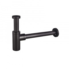 Сифон для умивальника Koer BT-01-05 1 1/4'' (Чорний) (KR3410) Луцьк