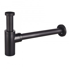 Сифон для умивальника Champion Siphon-02 Black 1 1/4'' (Чорний) (CH0369) Херсон