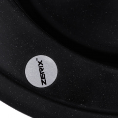Мийка кухонна ZERIX ZS-510R-14 Чорний металік (ZX4538) Київ