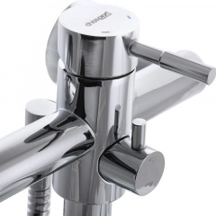 Змішувач для ванни CHAMPION SUS-006 (EURO) CHROME (CH0291) Курінь