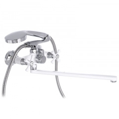 Змішувач для ванни MIXXUS OMEGA 140 WHITE (MI2768) Київ