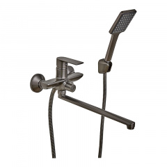 Змішувач для ванної Haiba Alex 006 Euro Graphite (HB3997) Херсон