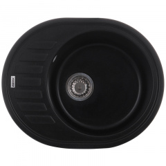 Мийка кухонна ZERIX ZS-6250R-14 Чорний металік (ZX4554) Київ