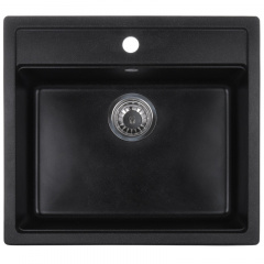 Мойка кухонная ZERIX ZS-5751S-03 Черная (ZX4596) Полтава
