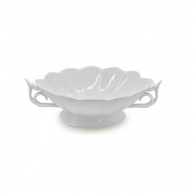 Фруктівниця фарфорова Stenson біла MC-3241-14