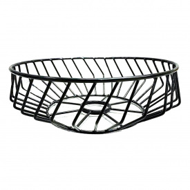 Корзина для фруктов ART 26*26*10 см черная 45978746/1004