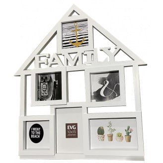 Мультирамка EVG INNO ZB-6-4550 FAMILY HOUSE COLLAGE 6 (6812268)