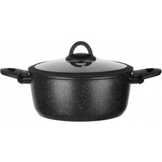 Кастрюля RINGEL Zira 4.1 л 24 см Черный (6865315)