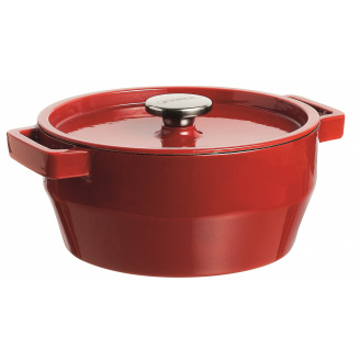 Кастрюля PYREX Slow Cook 24 см Красный (5954963)