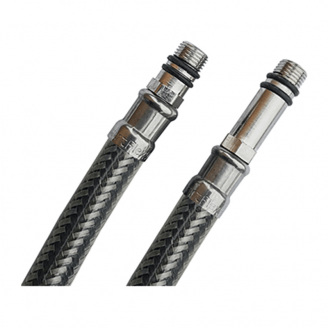 Пара шлангів для змішувачів SmartFlex Black 100 см