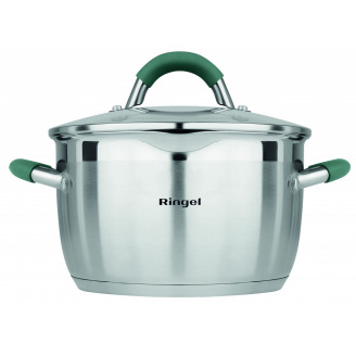 Кастрюля RINGEL Expert 16 см 1.6л Хром (6723689)