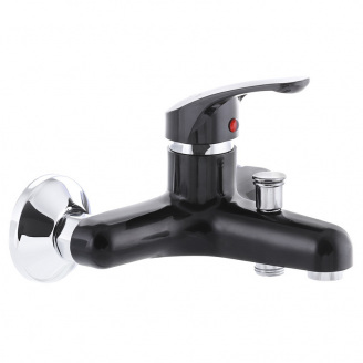 Змішувач для ванни PLAMIX AFINA-009 Чорний (без шланга та лійки) (PM0566)