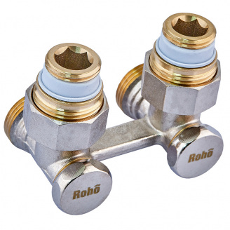 Кран запірний для радіатора Н-подібний Roho R5351-075 - 3/4