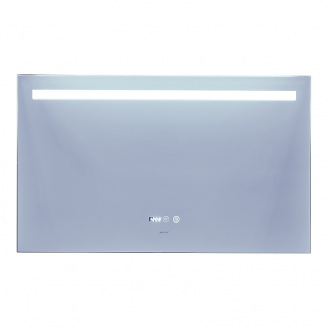 Дзеркало Mixxus Strong MR05-100x60 (годинник, LED-підсвічування, антизапотівання) (MI6009)