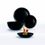 Тарілка десертна LUMINARC DIWALI BLACK (6425794) Рівне