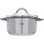 Кастрюля с крышкой Bravo Chef 16 см 1.9 л Хром (6720867) Луцк