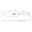 Нож для мяса Tramontina Barbecue Polywood 203 мм Красное дерево (6710923) Коломыя