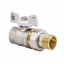 Кран із американкою 1" (KOER KR.227.W) білий (KR0098) Херсон