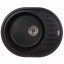 Мийка кухонна ZERIX ZS-6250R-03 Чорна (ZX4548) Суми