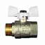 Кран шаровый KOER 3/4" ГШБ (KR.218.W) белый (KR0183) Сумы
