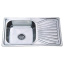 Мийка кухонна ZERIX Z7848-08-180D decor (ZX1605) Полтава