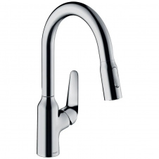 Змішувач для раковини Hansgrohe Focus M42 з висувною лійкою