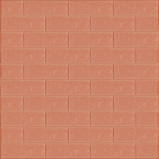 Панель стеновая 3D Sticker Wall 700х770х2 мм Пудровый (D) SW-00001907
