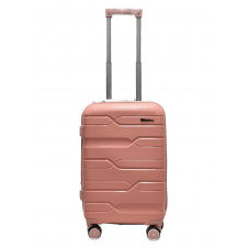 Валіза маленька S поліпропілен Milano bag 0306 56×35×24см 33л Рожевий