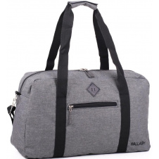 Сумка дорожня Wallaby, 2550 grey сіра 21 л