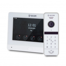 Комплект Wi-Fi видеодомофонa 7 BCOM BD-760FHD/T и BT-400HD-AC White