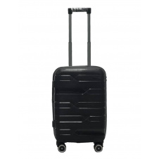 Валіза маленька S поліпропілен Milano bag 0306 56×35×24см 33л Чорний